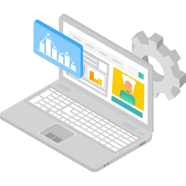 Cuenta configuración icono vector web opción signo