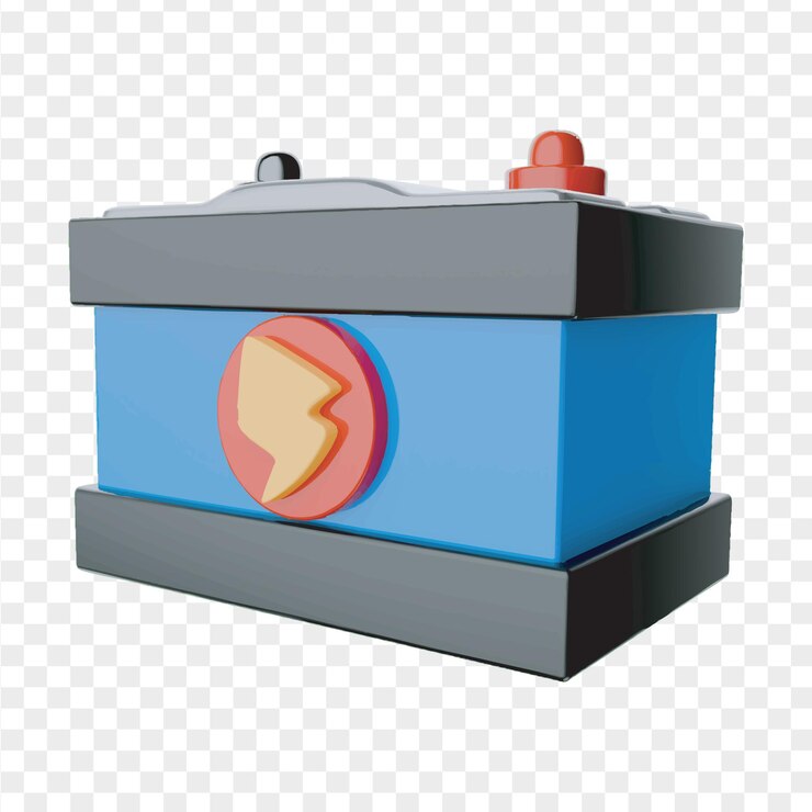 Vector cuidado automático de los iconos 3d render clipart