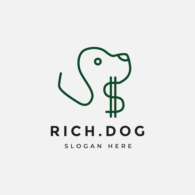 Cuidado de mascotas diseño de logotipo animal mascota adopción tienda veterinaria