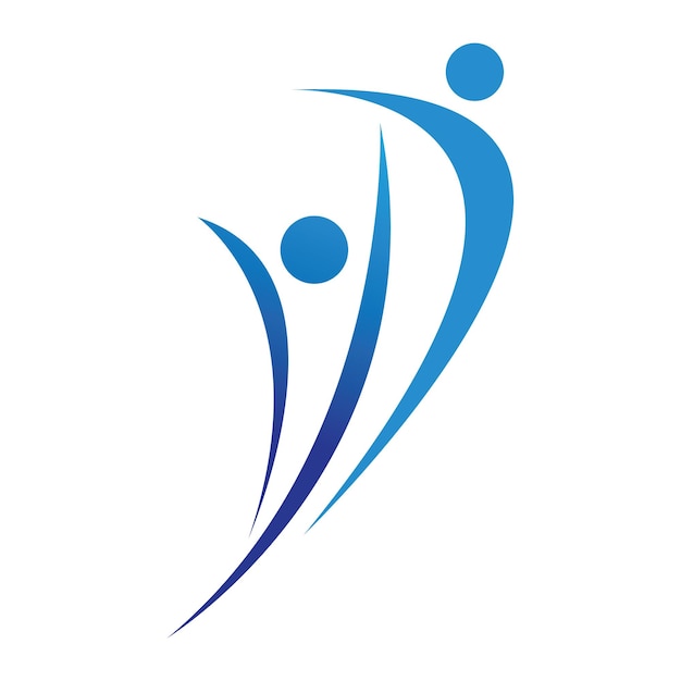 cuidado de las personas éxito salud vida logotipo plantilla iconos comunidad cuidado de las personas plantilla de logotipo y símbolos cuidado familiar amor logotipo y símbolos