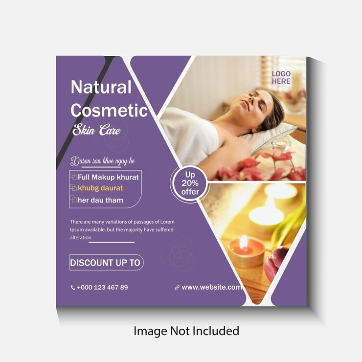 Cuidado de la piel con cosméticos naturales
