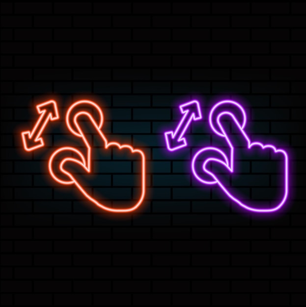 El cursor de computadora 3D, la web de la mano para el diseño conceptual, el diseño del icono de señalamiento de la mano 3D y la ilustración vectorial 3D.