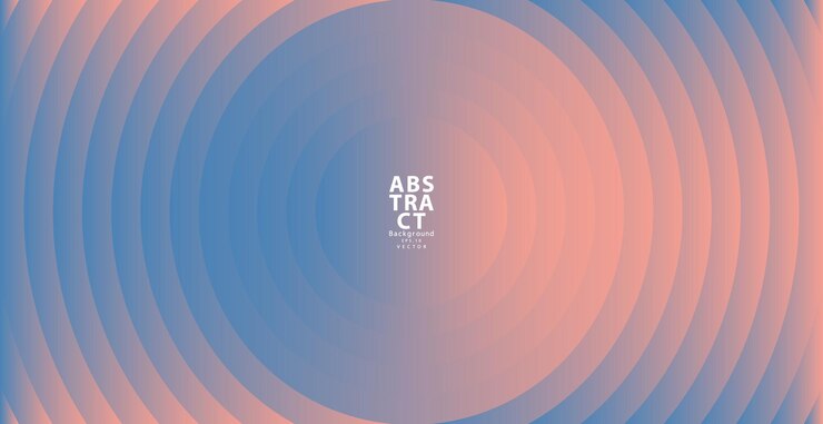 Vector curva abstracta círculo capa superpuesta fondo onda de sonido