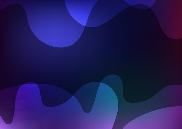 Curva abstracta onda de fondo púrpura oscuro