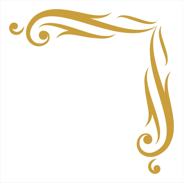 la curva de la boda colección de diseño de ornamentos complejos