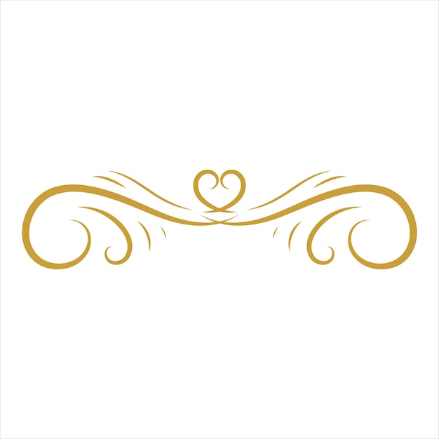 la curva de la boda colección de diseño de ornamentos complejos