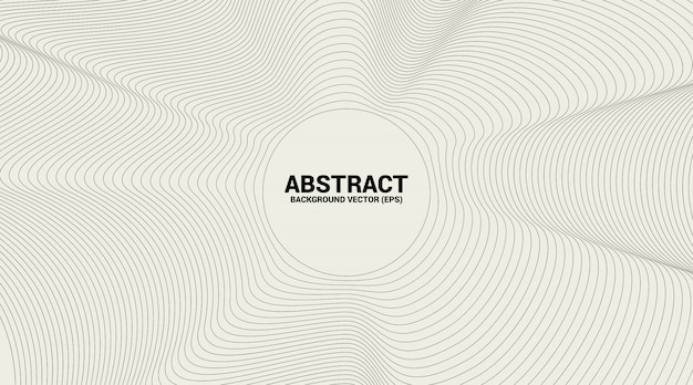 Curva de contorno digital, ondulación y onda de línea y punto con estructura alámbrica