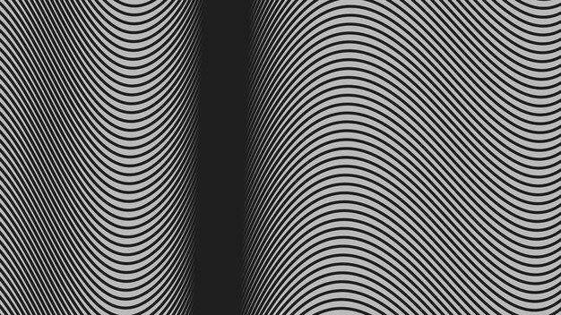 Curva negra rayas líneas fondo abstracto