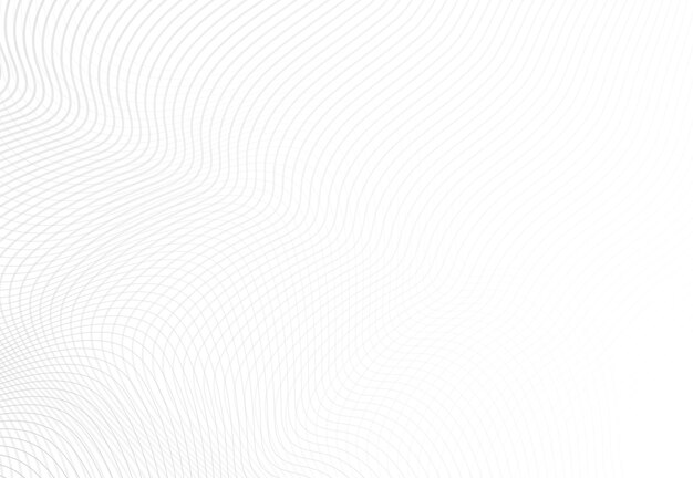 Curvas de ondas oscuras sobre un fondo claro Líneas sinuosas para portadas pancartas carteles y diseño creativo