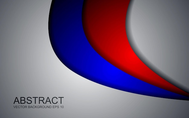 Curvas vectoriales de fondo abstractas para texto y mensajes diseño de sitios web de obras de arte modernas