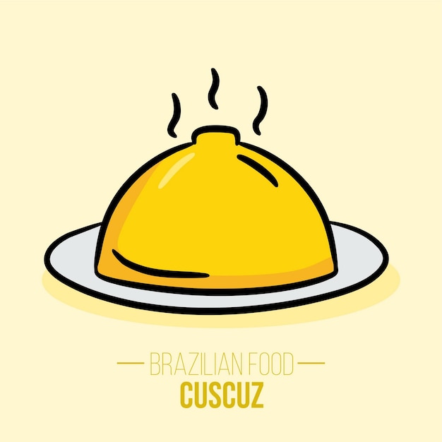 Cuscuz cuscus coscos cuscús comida brasileña comida nordeste