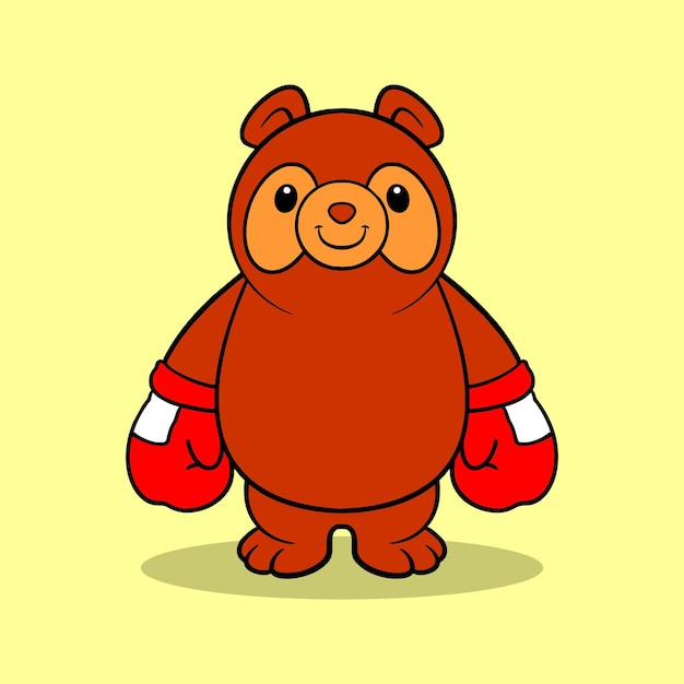 Cute bear cartoon