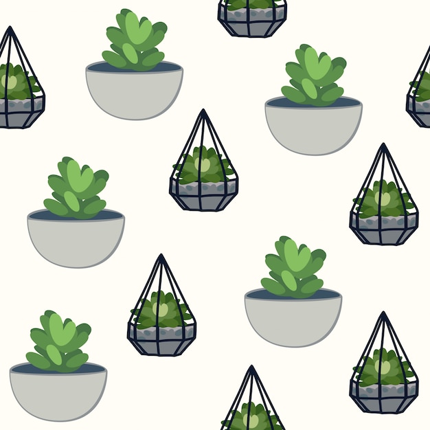 Cute cactus pattern