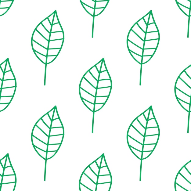 Cute dibujos animados flor de patrones sin fisuras. Fondo con planta, rama, hojas. papel de regalo, textil