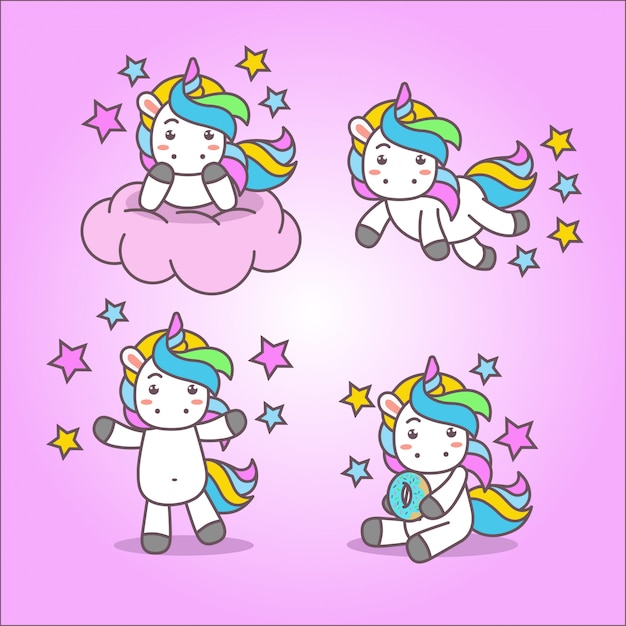 Cute Kawaii Unicorn