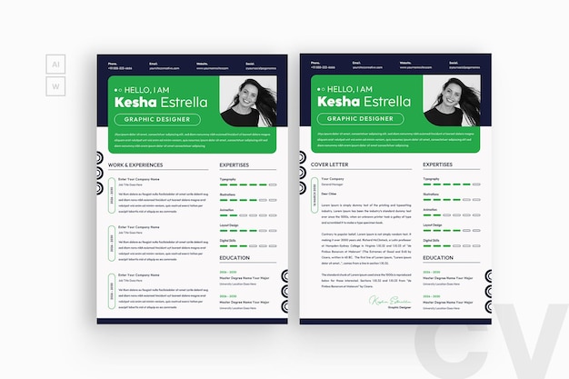 CV creativo para el negocio