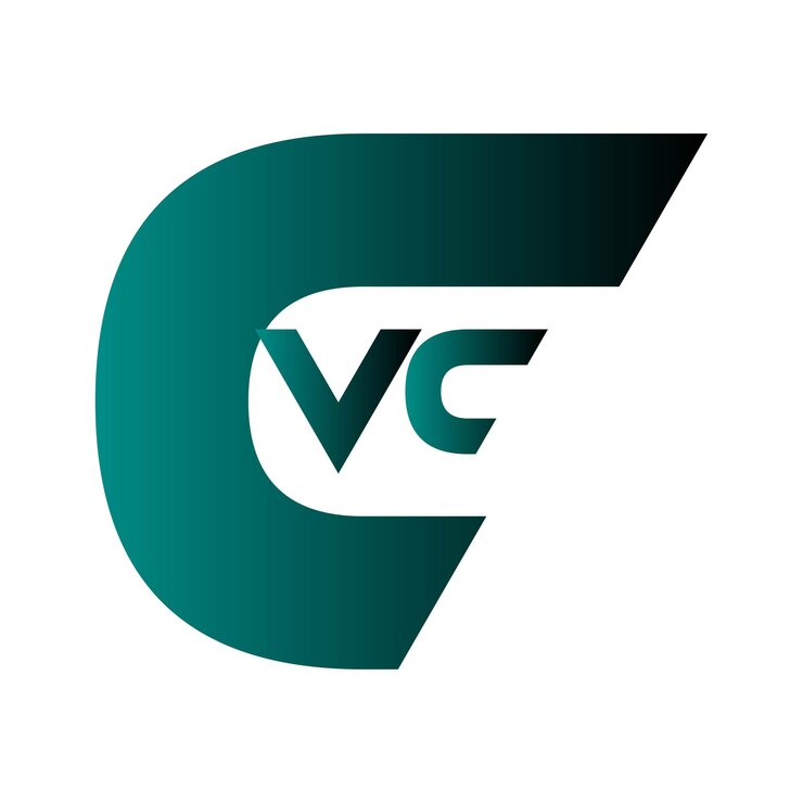 Vector cvc (creativo, abstracto, letra inicial, monograma, icono de negocio moderno, diseño de logotipo vectorial)