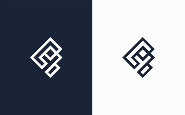 CY elegante diseño de logotipo vectorial creativo y moderno en color azul y blanco