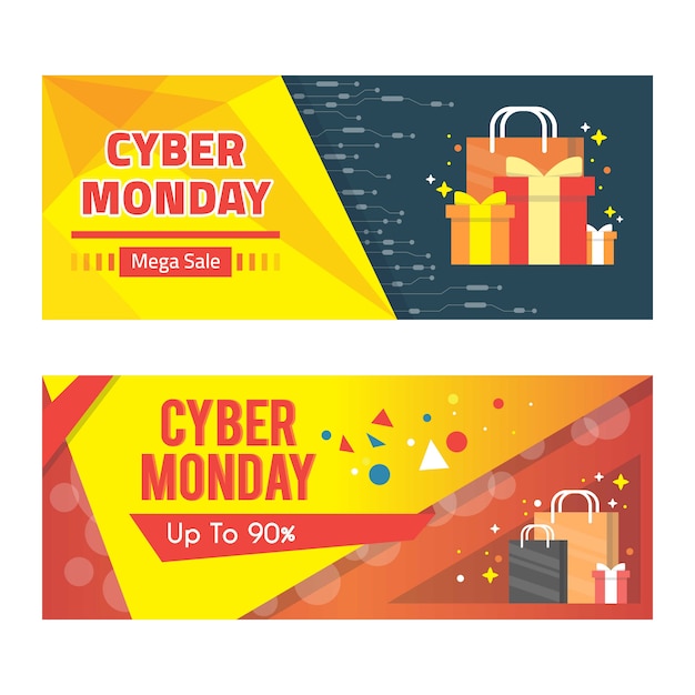 Cyber ​​monday sale banner