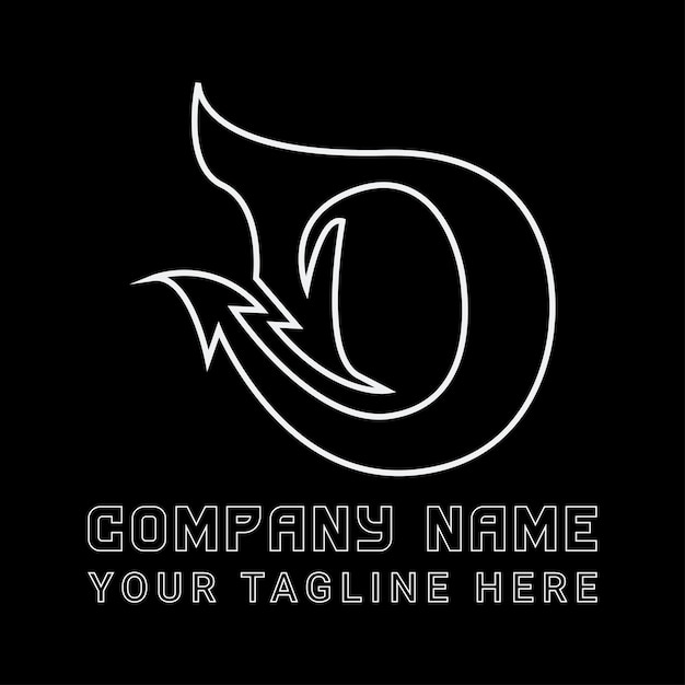 D diseño del logotipo diseño de la fuente del logotipo texto del logotipo