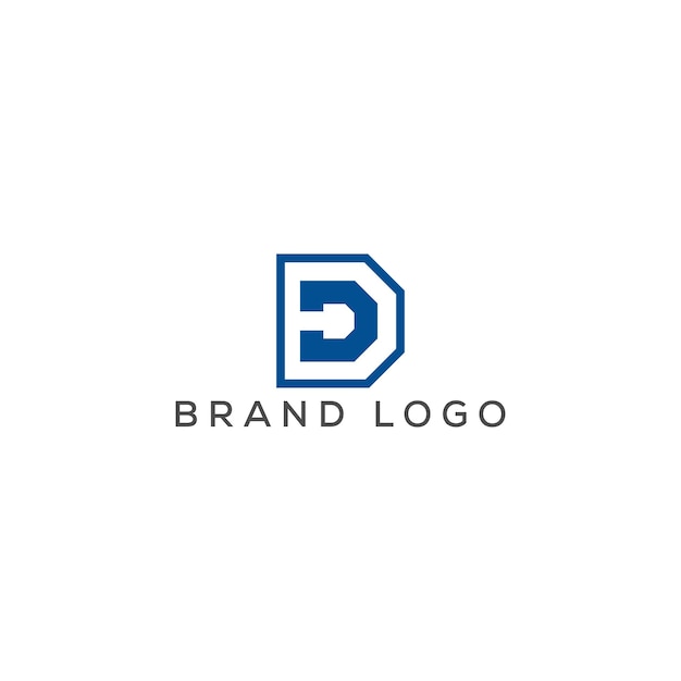 D diseño de la plantilla vectorial del logotipo para la marca