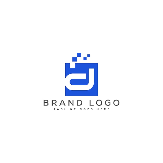 D diseño de la plantilla vectorial del logotipo para la marca