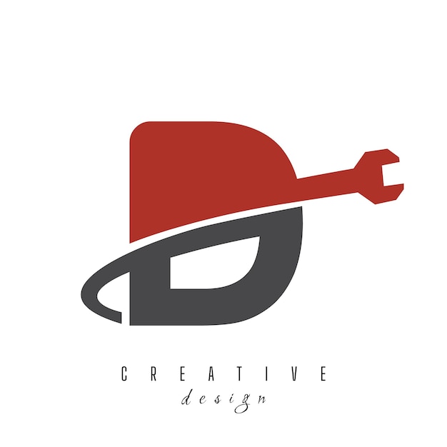 D diseños de letras de logotipo D diseño de letras de servicio de reparación de logotipo de logotipo