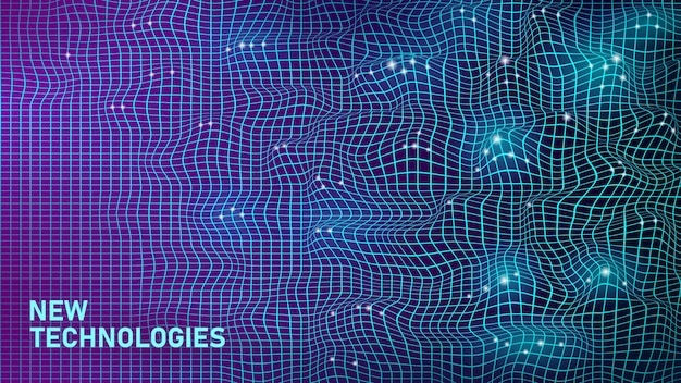 D nanotecnology puntos textura ciberespacio nanofibras químicas diseño de materiales modernos átomo molécula