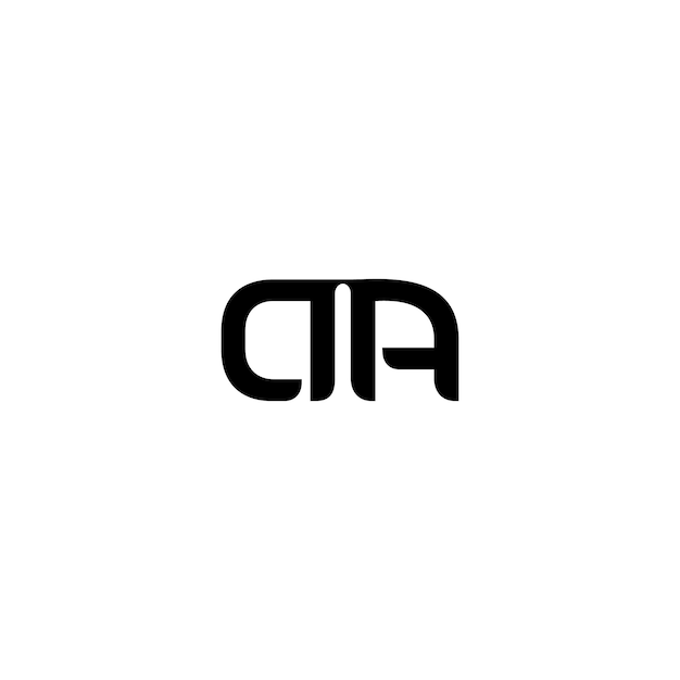 DA monograma logotipo diseño carta texto nombre símbolo monocromo logotipo alfabeto carácter simple logotipo