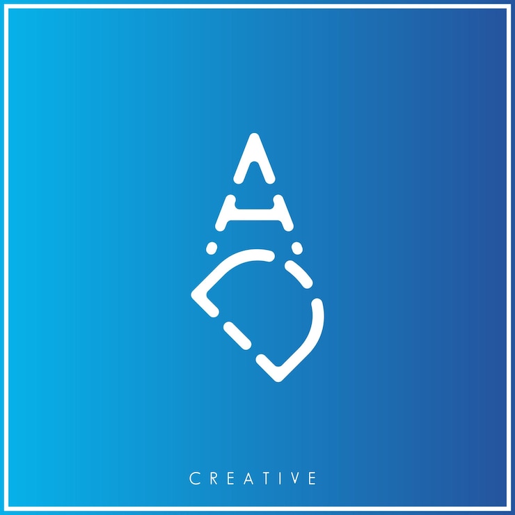Vector daad premium vector último diseño de logotipo logotipo creativo ilustración vectorial letras del logotipo logotipo creativo