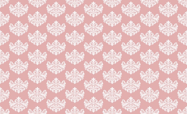 Damasco Tejido textil fondo de patrón sin costuras Decorativo de lujo Estilo vintage floral ornamental