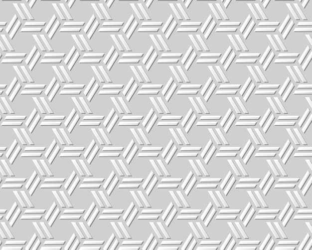 Damasco transparente arte de papel 3D Cruz polígono geometría