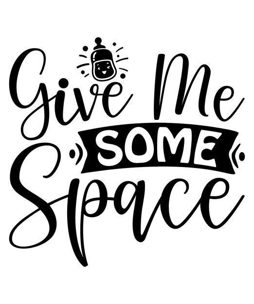 Dame un poco de espacio diseño SVG