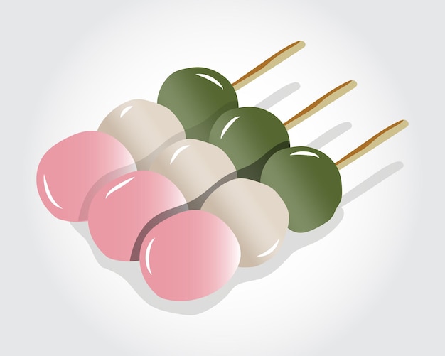 Dango comida tradicional japonesa