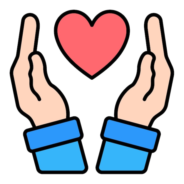 Dar el icono del amor