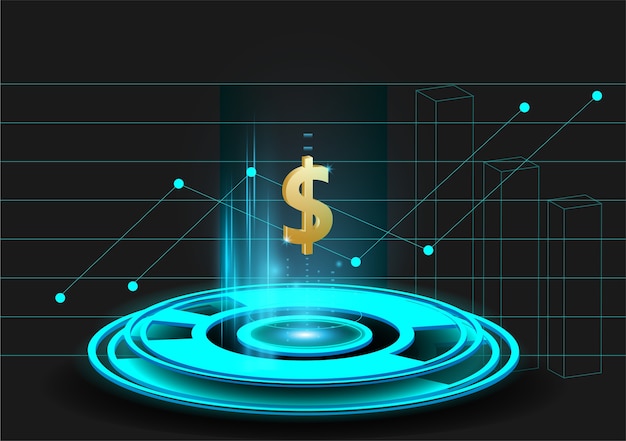 Vector datos de inteligencia artificial dispositivos de control digital de aprendizaje profundo