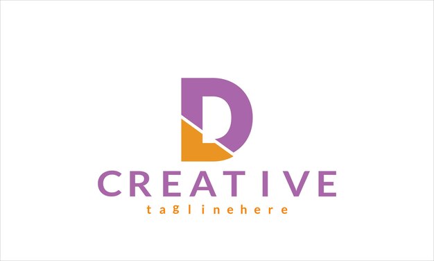 DATTER inicial creativo último logotipo de la empresa LATTER OD inicial creativo segundo logotipo compa