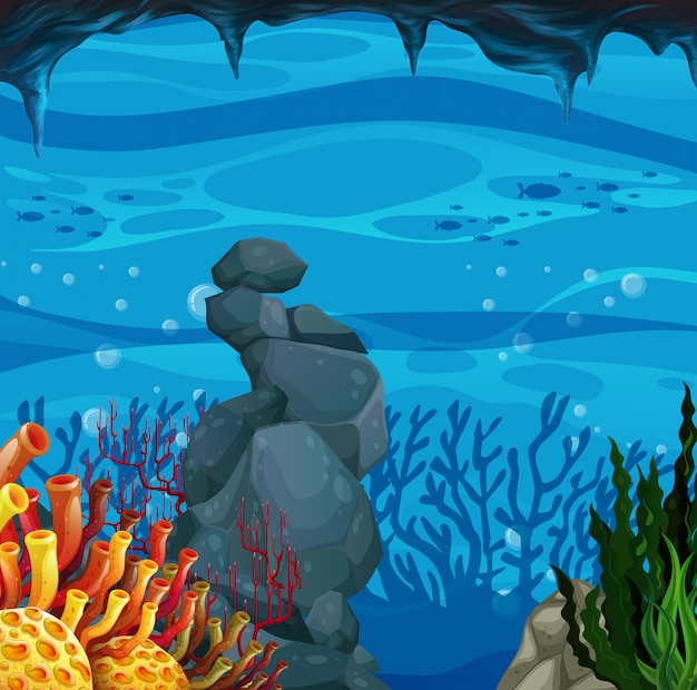 Debajo del agua