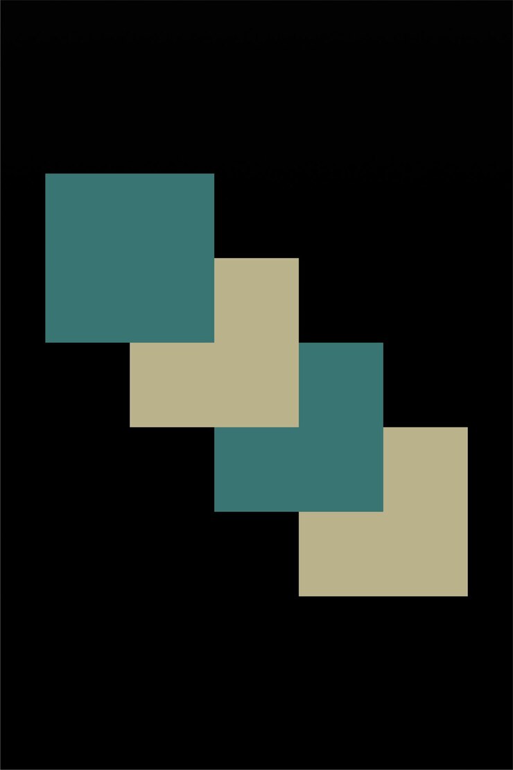 Vector decoración de arte de pared de formas geométricas abstractas