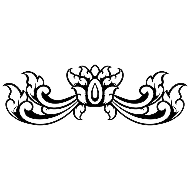 Decoración de boda con adorno de marco de lujo