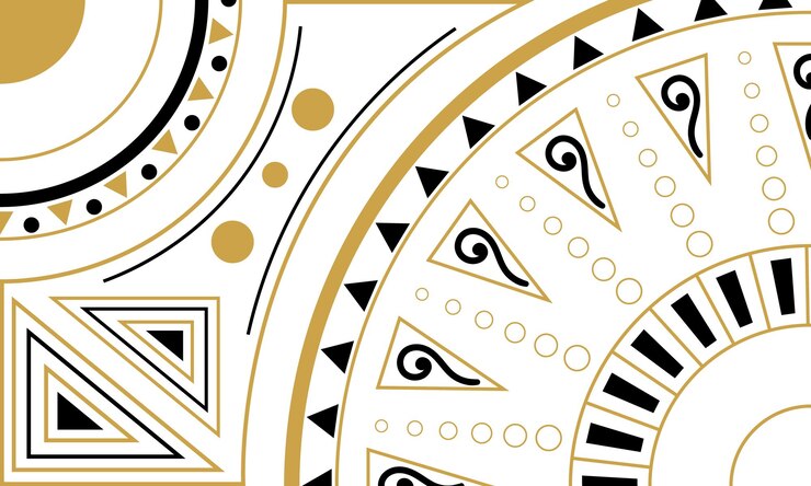 Decoración de boutique Arte vectorial de fondo
