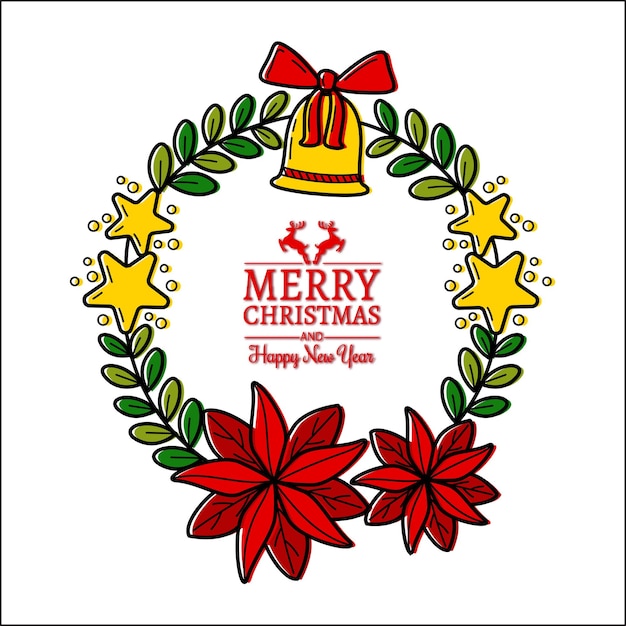 Decoración de la corona de Navidad