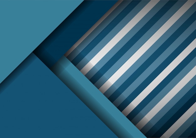 Vector decoración de corte de papel abstracto striper
