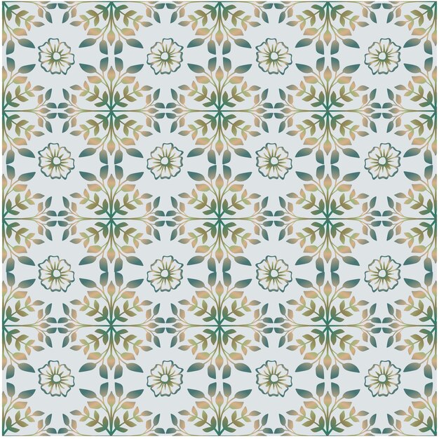 Decoración étnica de patrones sin fisuras en estilo art déco
