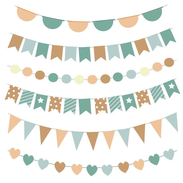Vector decoración de fiesta 10