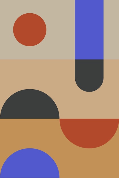 Decoración imprimible del hogar Bauhaus
