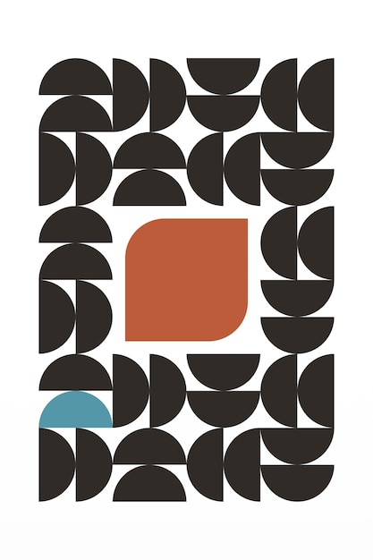 Decoración imprimible del hogar Bauhaus