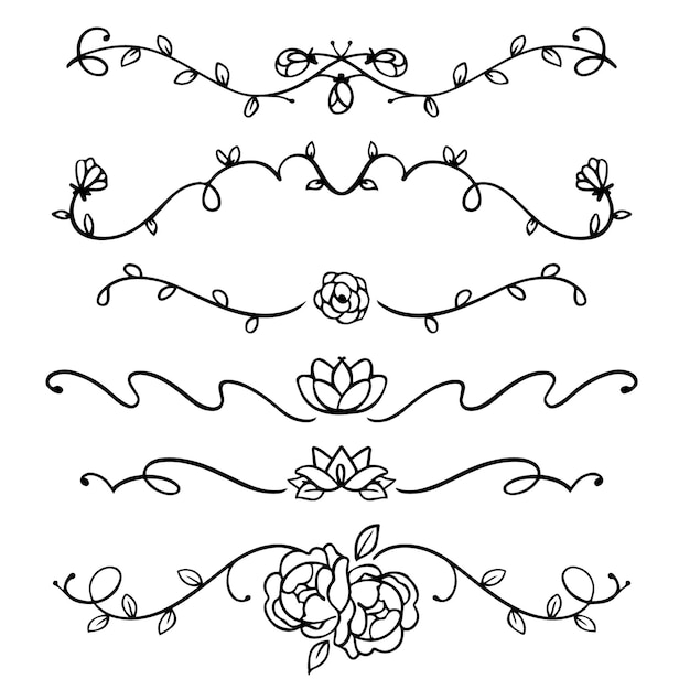 decoración y ornamento de lujo en estilo tradicional vintage ilustraciones vectoriales planas de dibujos animados