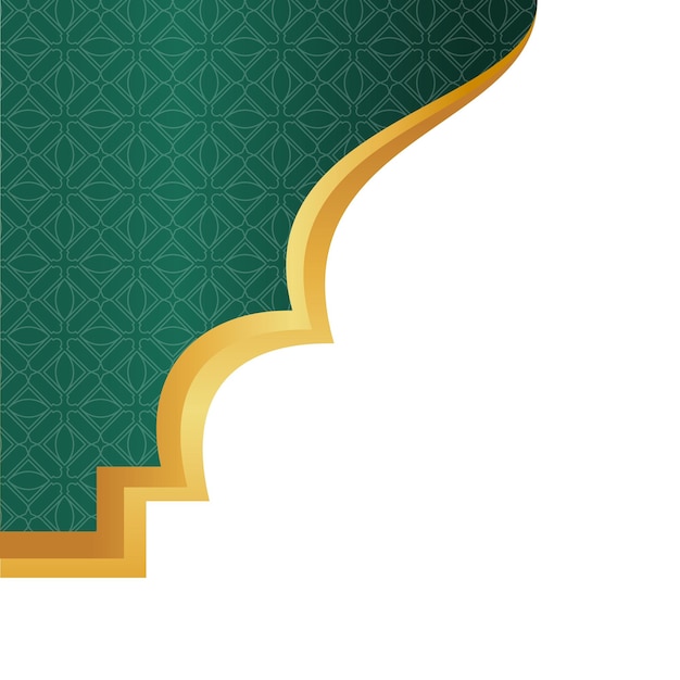 Decoración del rincón islámico