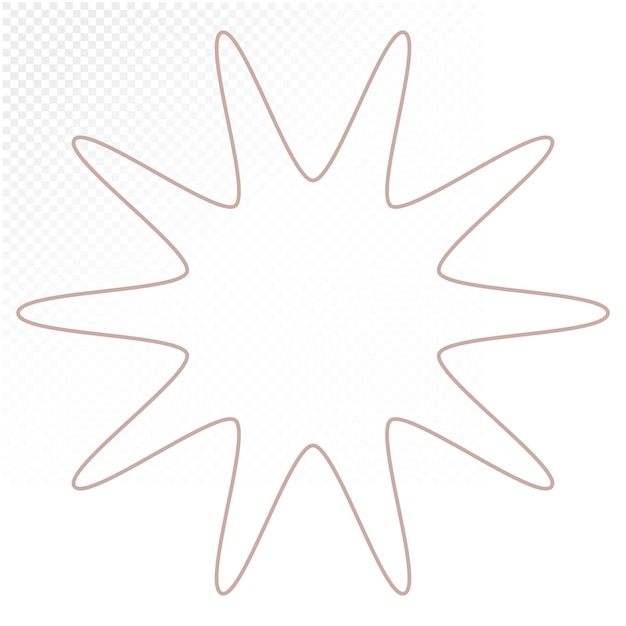 Decoración vectorial círculo abstracto con líneas de onda